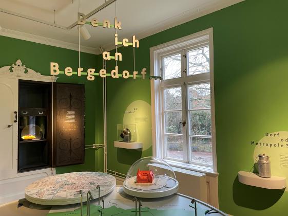 Schlossmodell, Karte - © Bergedorfer Museumslandschaft Schlossmodell, Karte
