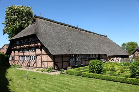 Außenansicht Rieck Haus - Bergedorfer Museumslandschaft Außenansicht des Rieck Hauses