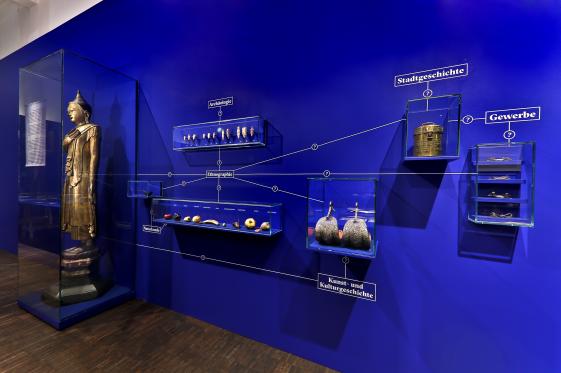 Blick in die Ausstellung - © P.Schimweg/MARKK Blick in die Ausstellung