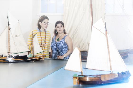 Schiffsdioramen im Altonaer Museum - © SHMH, Sinje Hasheider Schiffsdioramen im Altonaer Museum