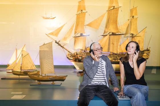 Schiffsparade im Altonaer Museum - © SHMH Sinje Hasheider Schiffparade im Altonaer Museum