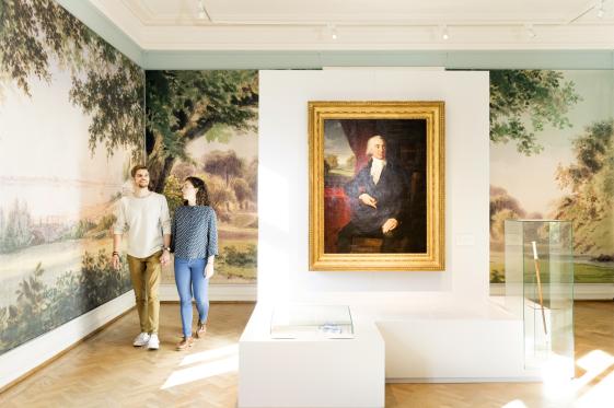Ausstellung zu Caspar Voght im Jenisch Haus - © SHMH, Sinje Hasheider Ausstellung zu Caspar Voght im Jenisch Haus